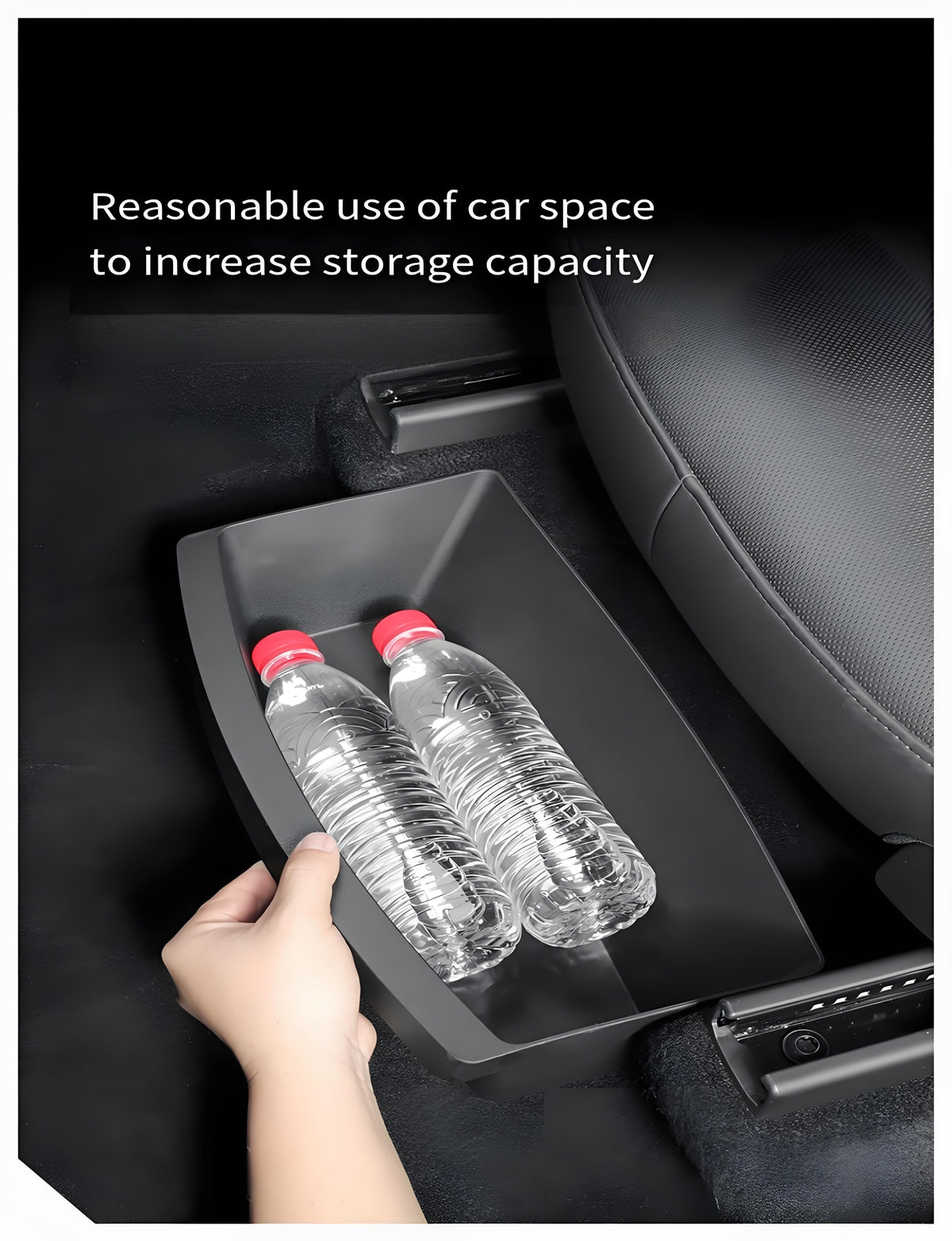 TPE Under Seat Storage Box for Model Y Juniper | Sikunuo