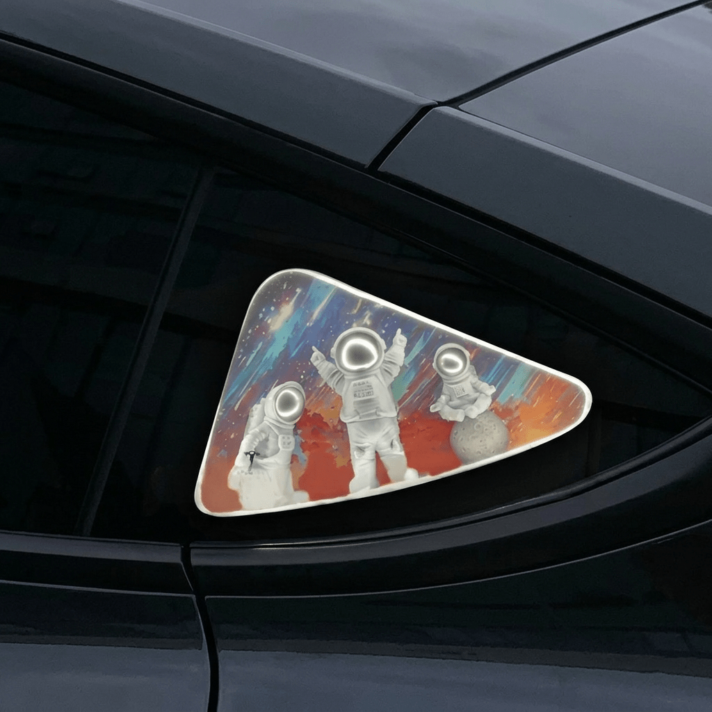 Triangle Window Ambient Light For Model Y (2PCS) | Sikunuo