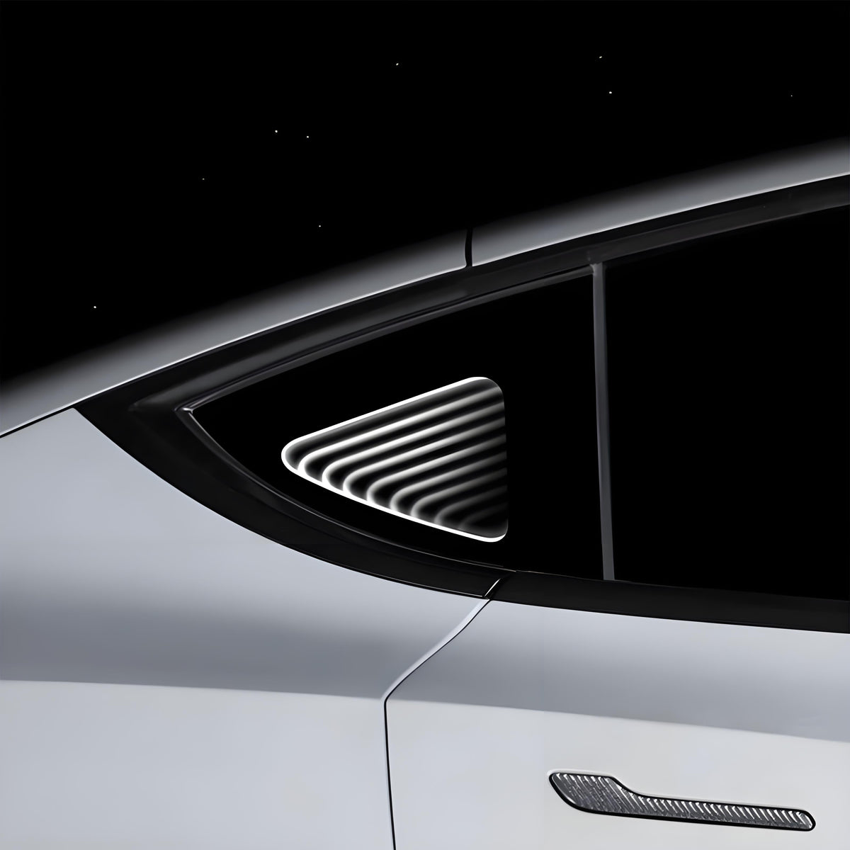 Triangle Window Ambient Light For Model Y (2PCS) | Sikunuo