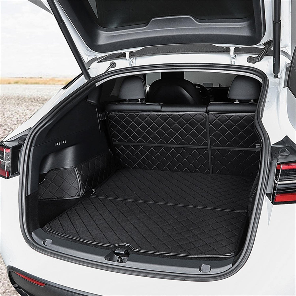 Trunk Mat Waterproof Car Dog Cover for Model Y | Sikunuo