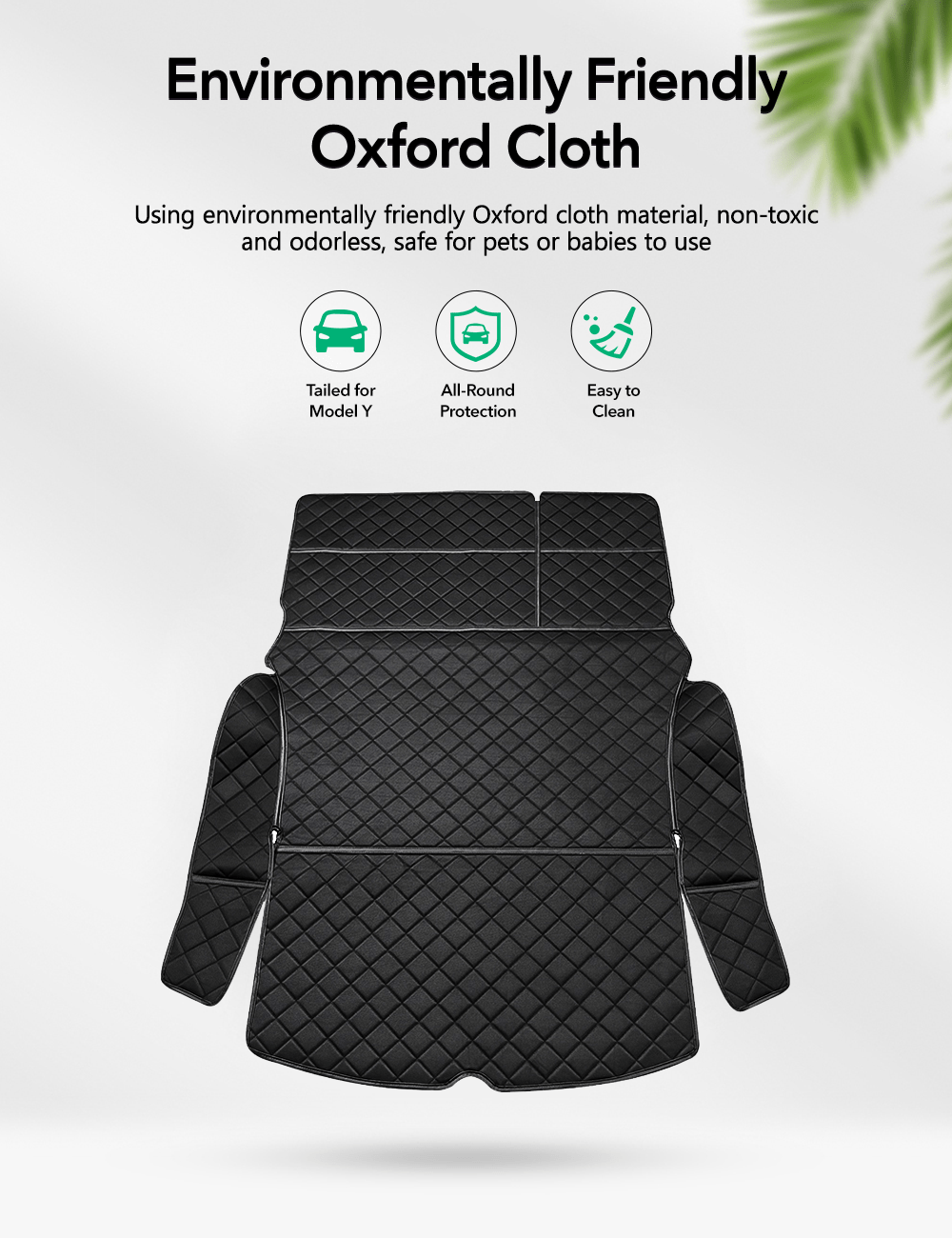 Trunk Mat Waterproof Car Dog Cover for Model Y | Sikunuo