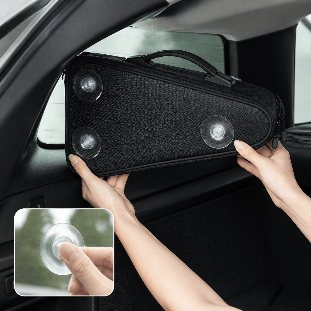 Trunk Side Window Storage Bag for Model YL 6-Seater 2026+
