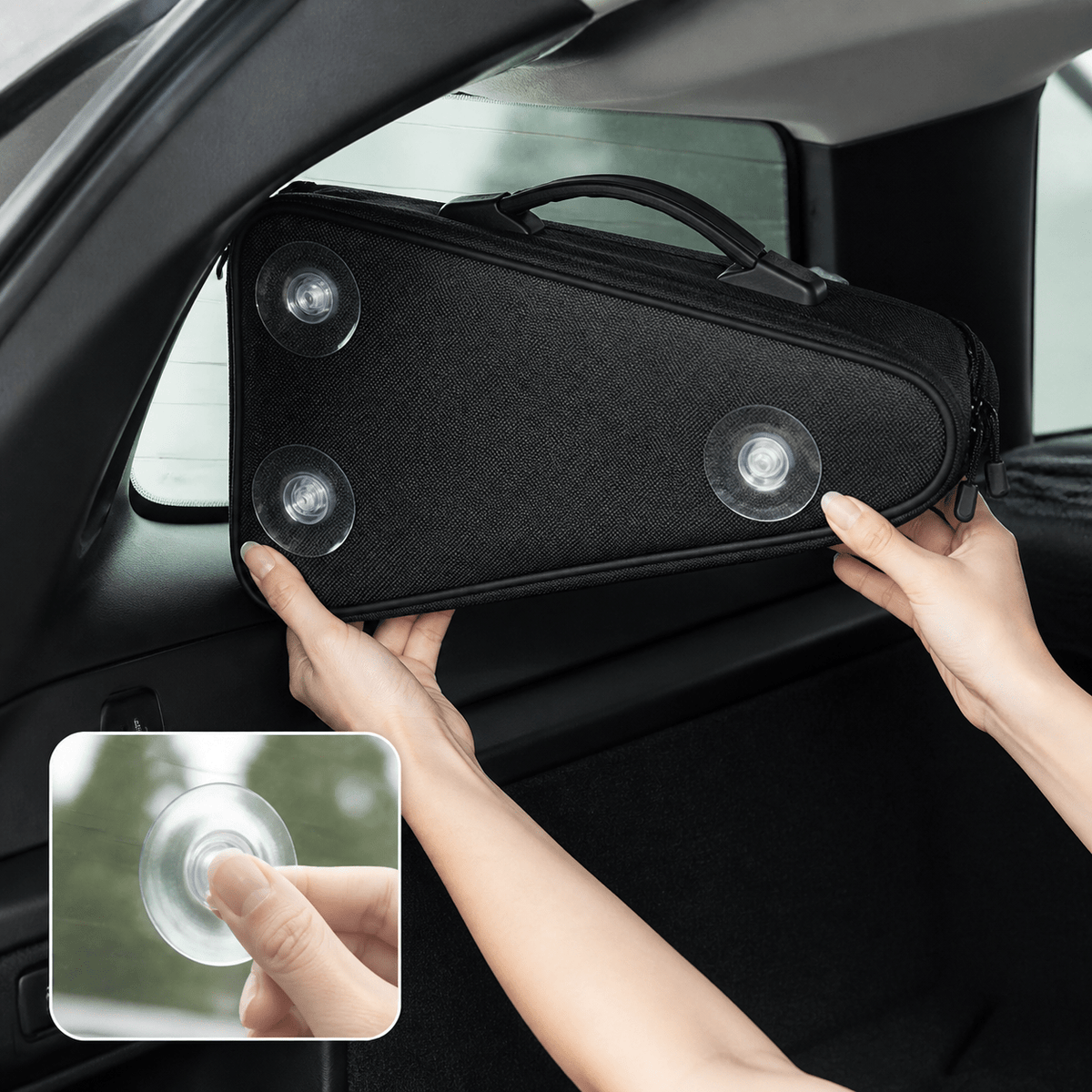 Trunk Side Window Storage Bag for Model YL 6-Seater 2026+