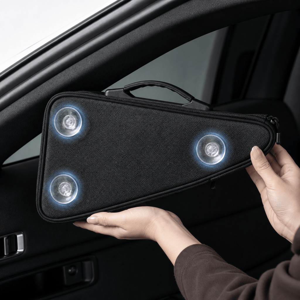 Trunk Side Window Storage Bag for Model YL 6-Seater 2026+