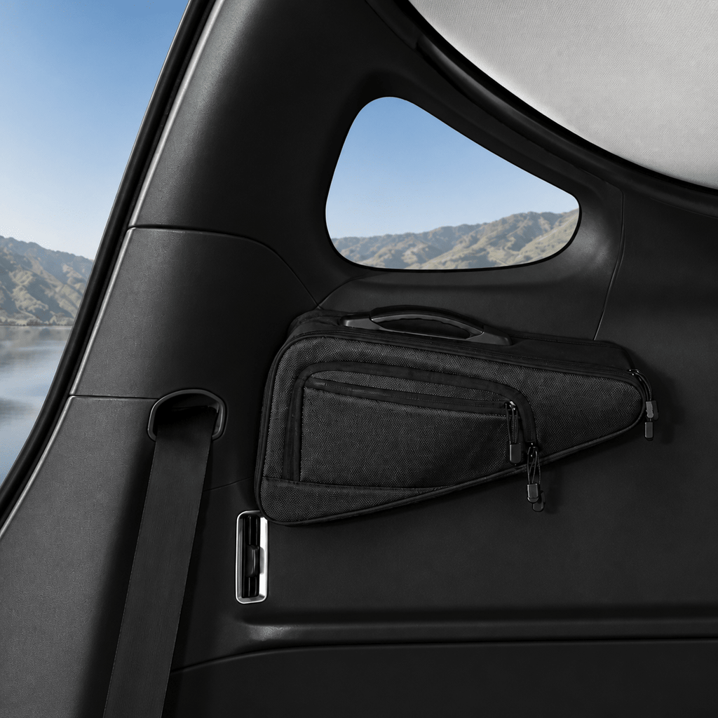 Trunk Side Window Storage Bag for Model YL 6-Seater 2026+