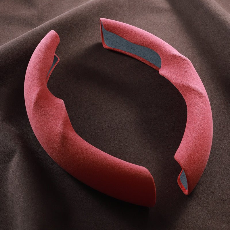 Ultra-thin Alcantara Steering Wheel Cover for Model 3 / Y | Sikunuo