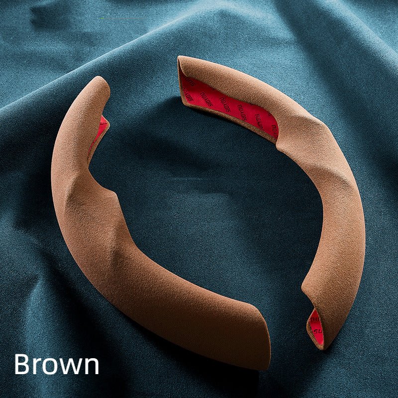 Ultra-thin Alcantara Steering Wheel Cover for Model 3 / Y | Sikunuo