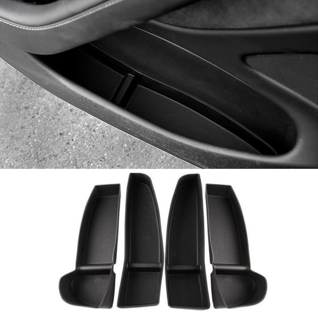 Door Side Organizer Tray for Tesla Model 3 2017-2023 (4 pcs)
