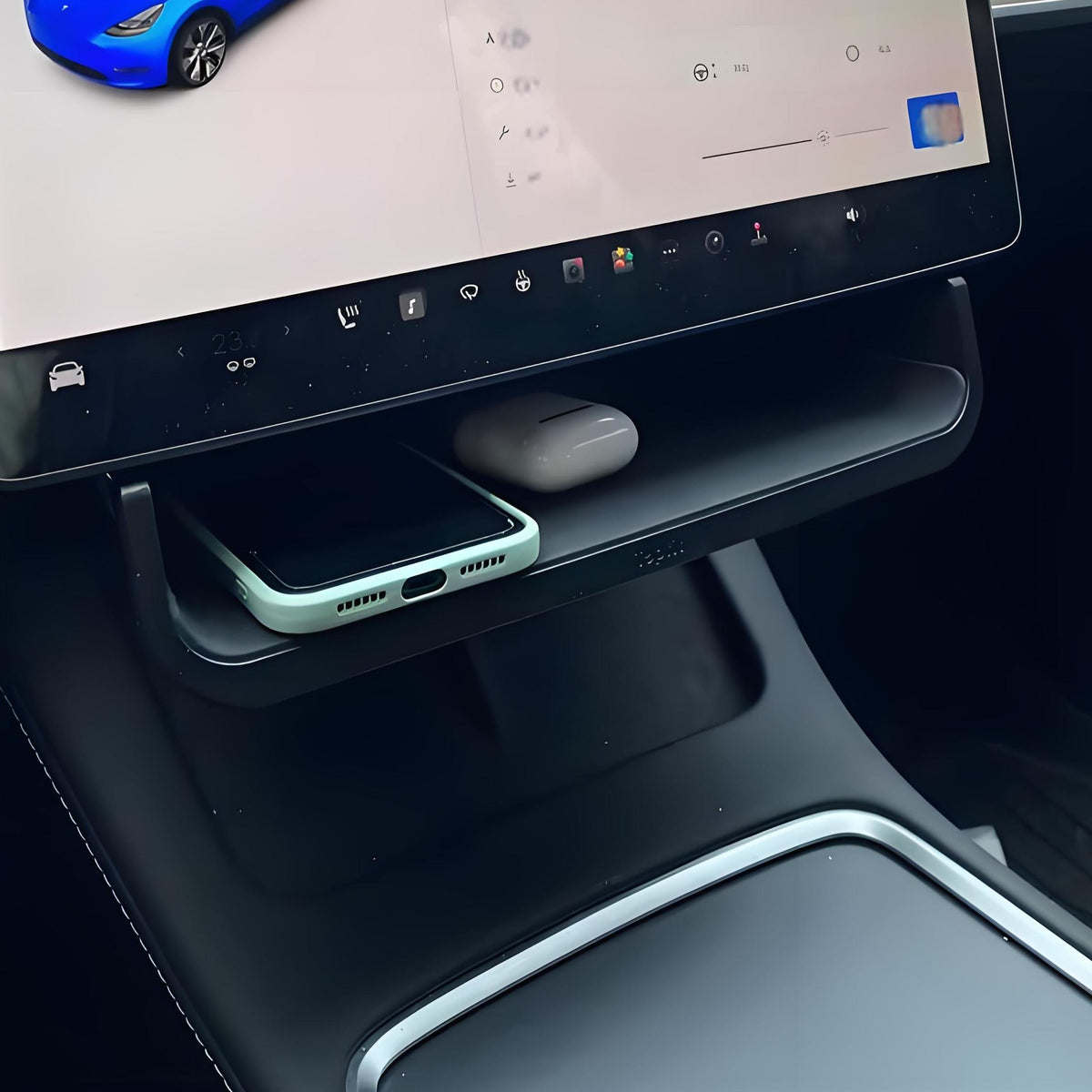 Under Screen Storage Box for Model Y / 3 Highland