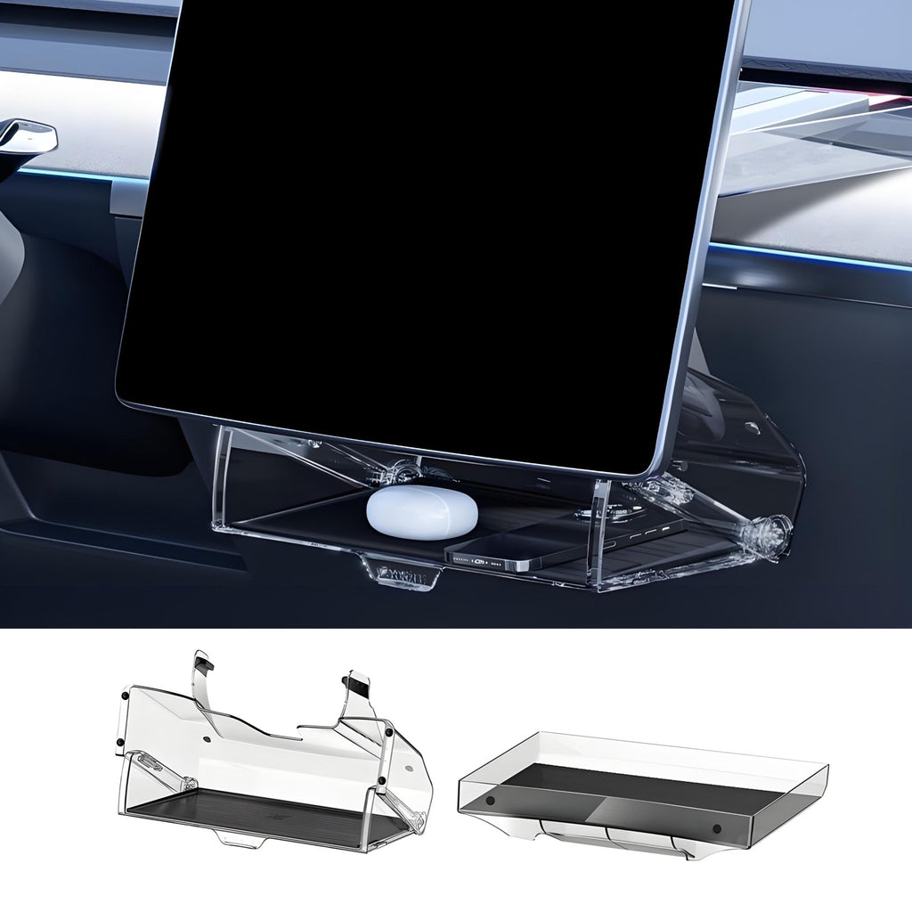 Under Screen Storage Organizer for Model Y Juniper & Model 3 Highland | Sikunuo
