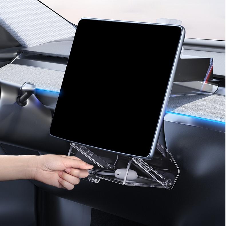 Under Screen Storage Organizer for Model Y Juniper & Model 3 Highland | Sikunuo