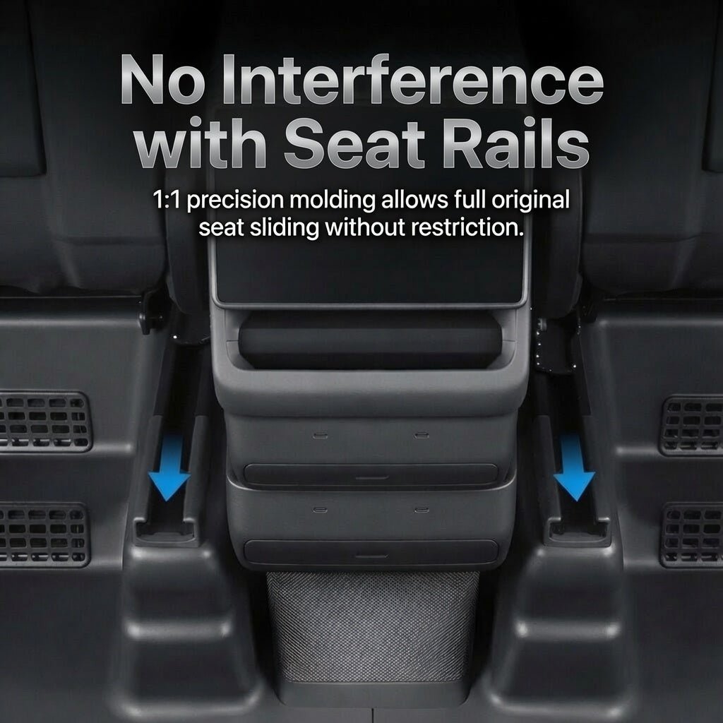 Under-Seat Corner Guards for Tesla Model YL 6-Seater (6PCS)