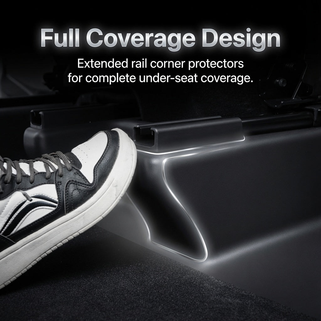 Under-Seat Corner Guards for Tesla Model YL 6-Seater (6PCS)
