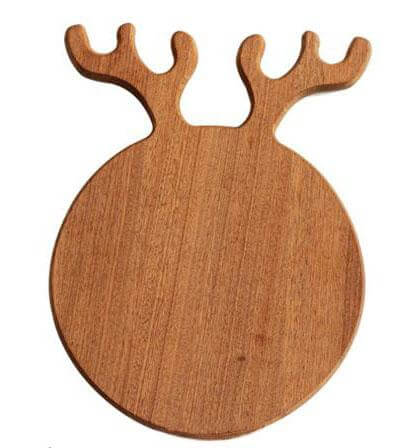Sikunuo | Antler Shape Exquisite Wooden Pizza Stones
