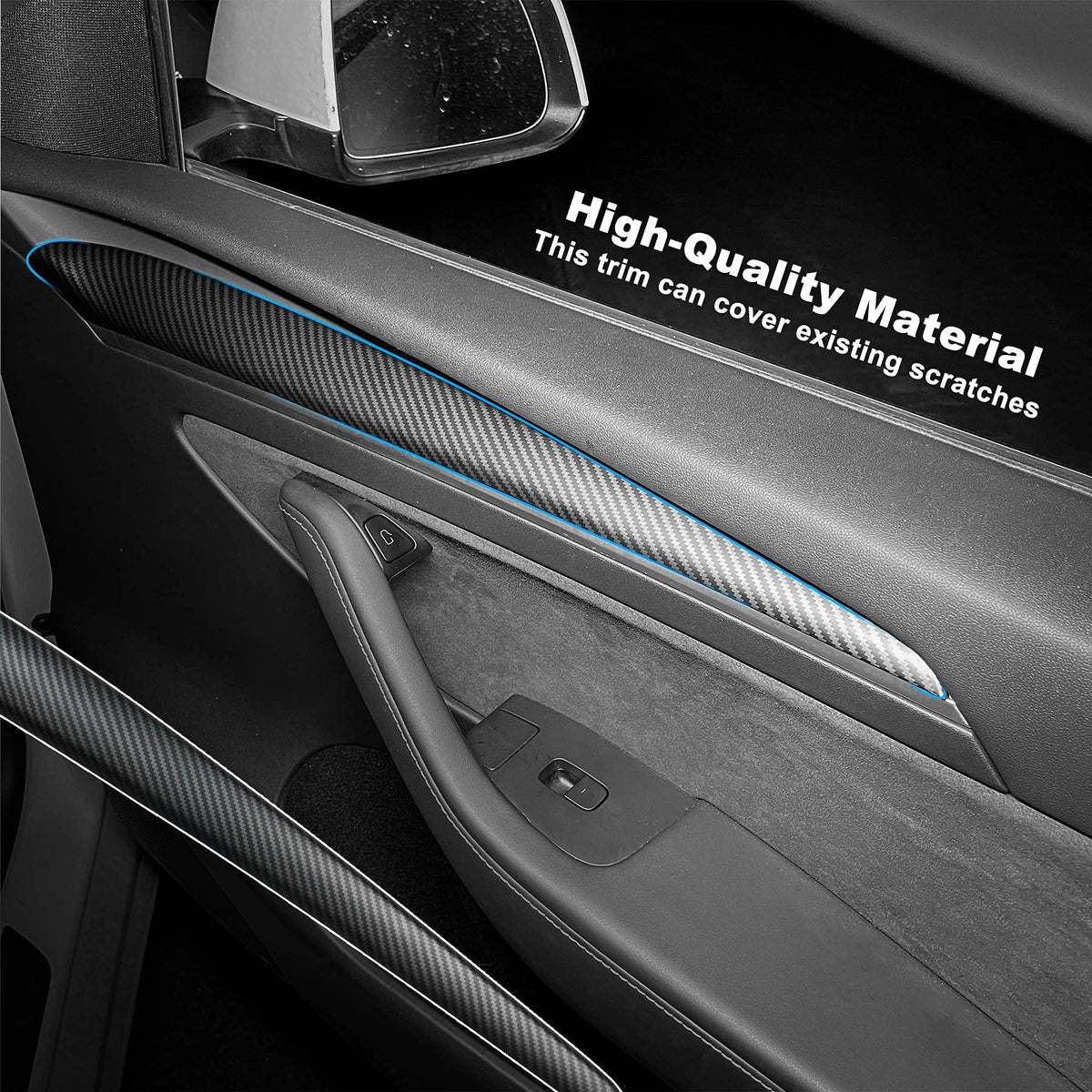Variety Door Panel Trim for Tesla Model 3 2021-2023.10 & Model Y 2020-2024