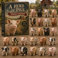 Pig Advent Calendar 2026 - 24 Acrylic Pig Hangers