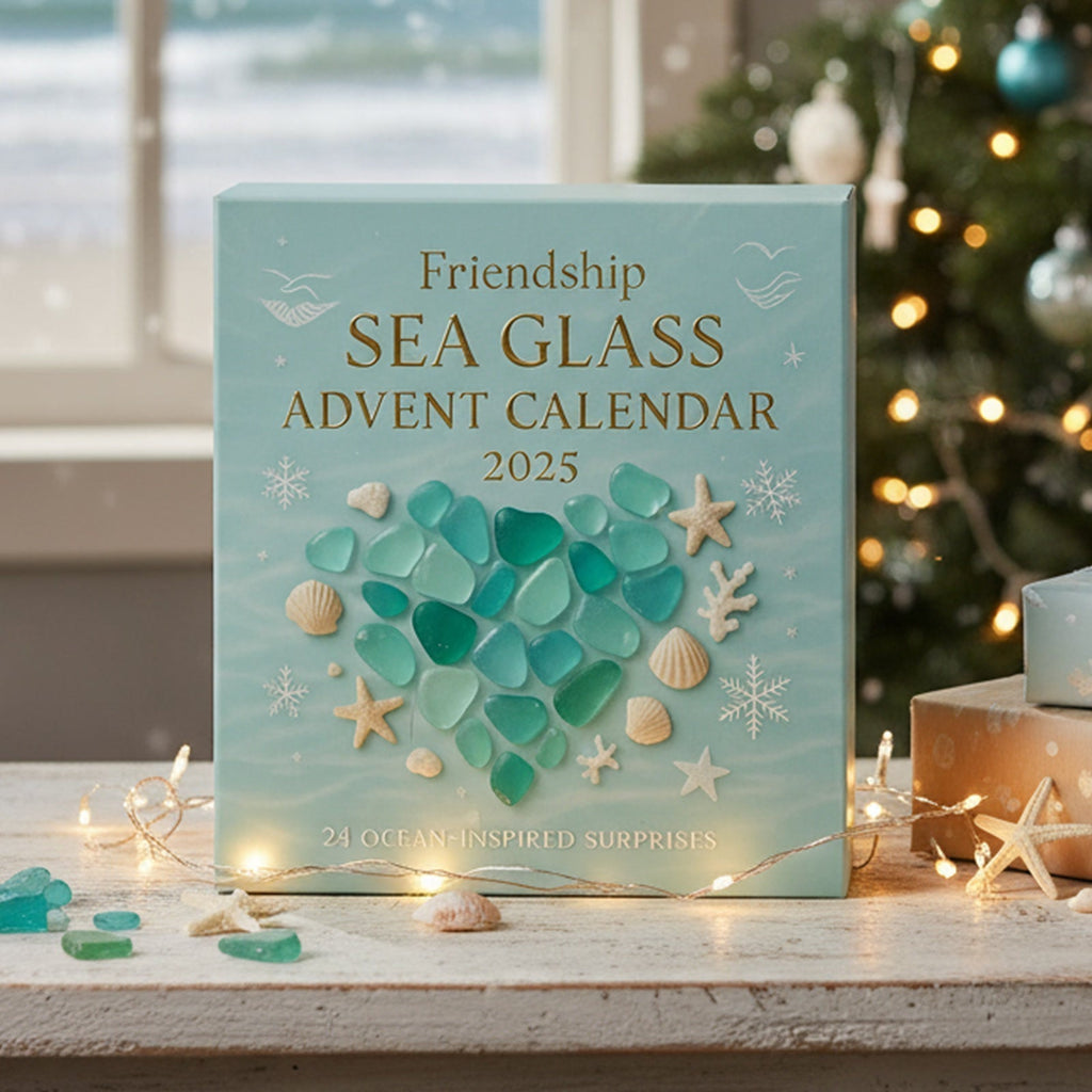 Friendship Sea Glass Advent Calendar - 24 Sea Glass Keepsakes