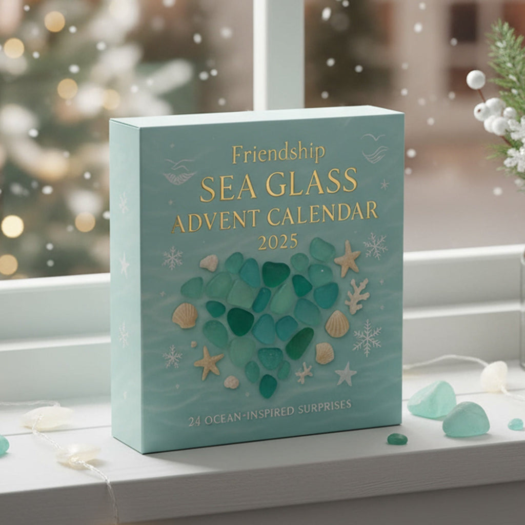 Friendship Sea Glass Advent Calendar - 24 Sea Glass Keepsakes