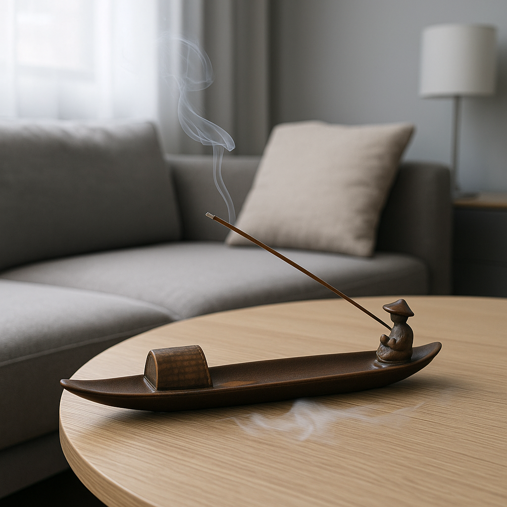 Sikunuo | Wooden Zen Incense Holder