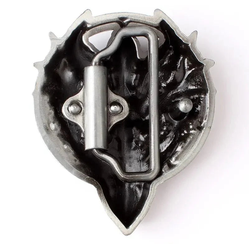 Western Dragon Head Belt Buckle