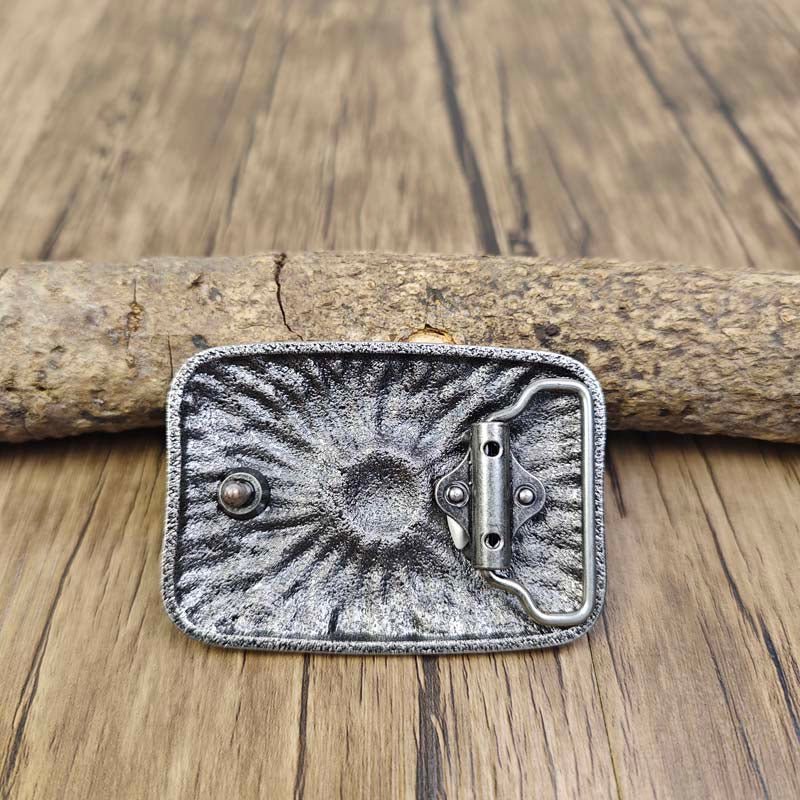 1Western Sunflower Belt Buckle