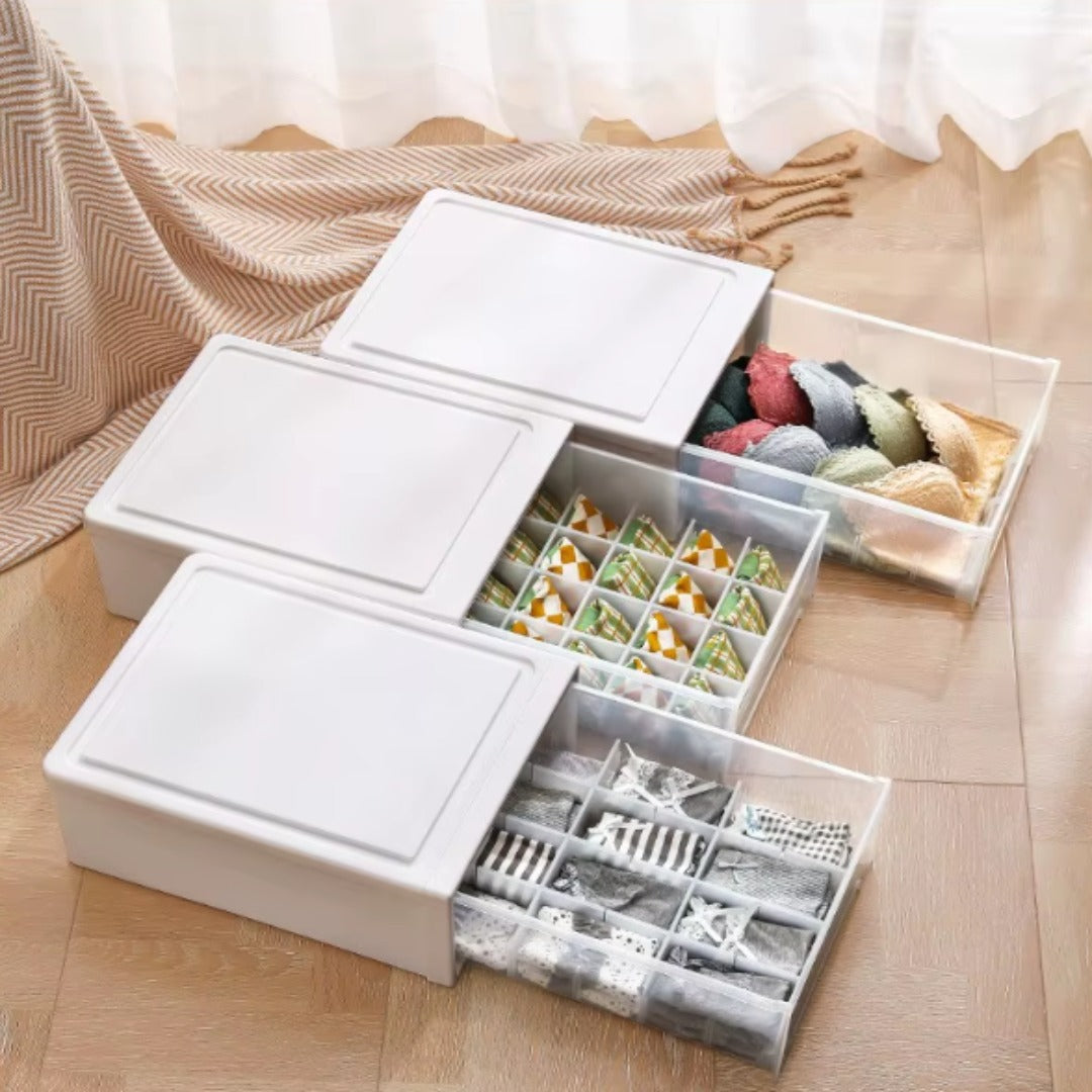 Sikunuo | Minimalist Modular Sliding Storage Box
