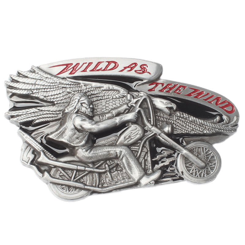 Wild As The Wind Western Belt Buckle