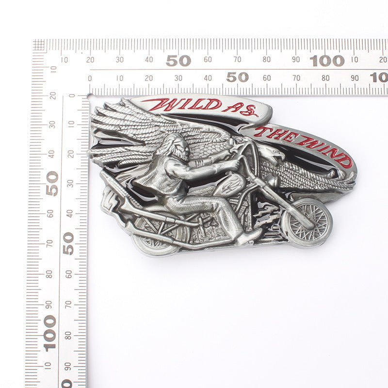 Wild As The Wind Western Belt Buckle