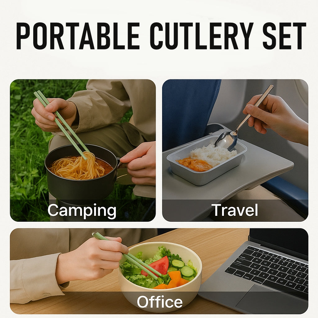 Sikunuo | Portable Chopstick Travel Cutlery Set