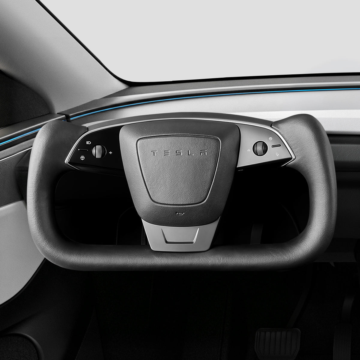 Yoke Steering Wheel for Model Y Juniper / Model 3 Highland【Inspired by Model S/X】